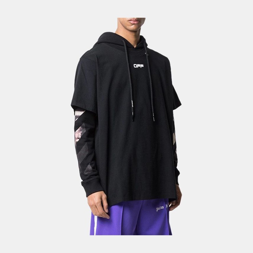 Off-White Religious Print Hoodie