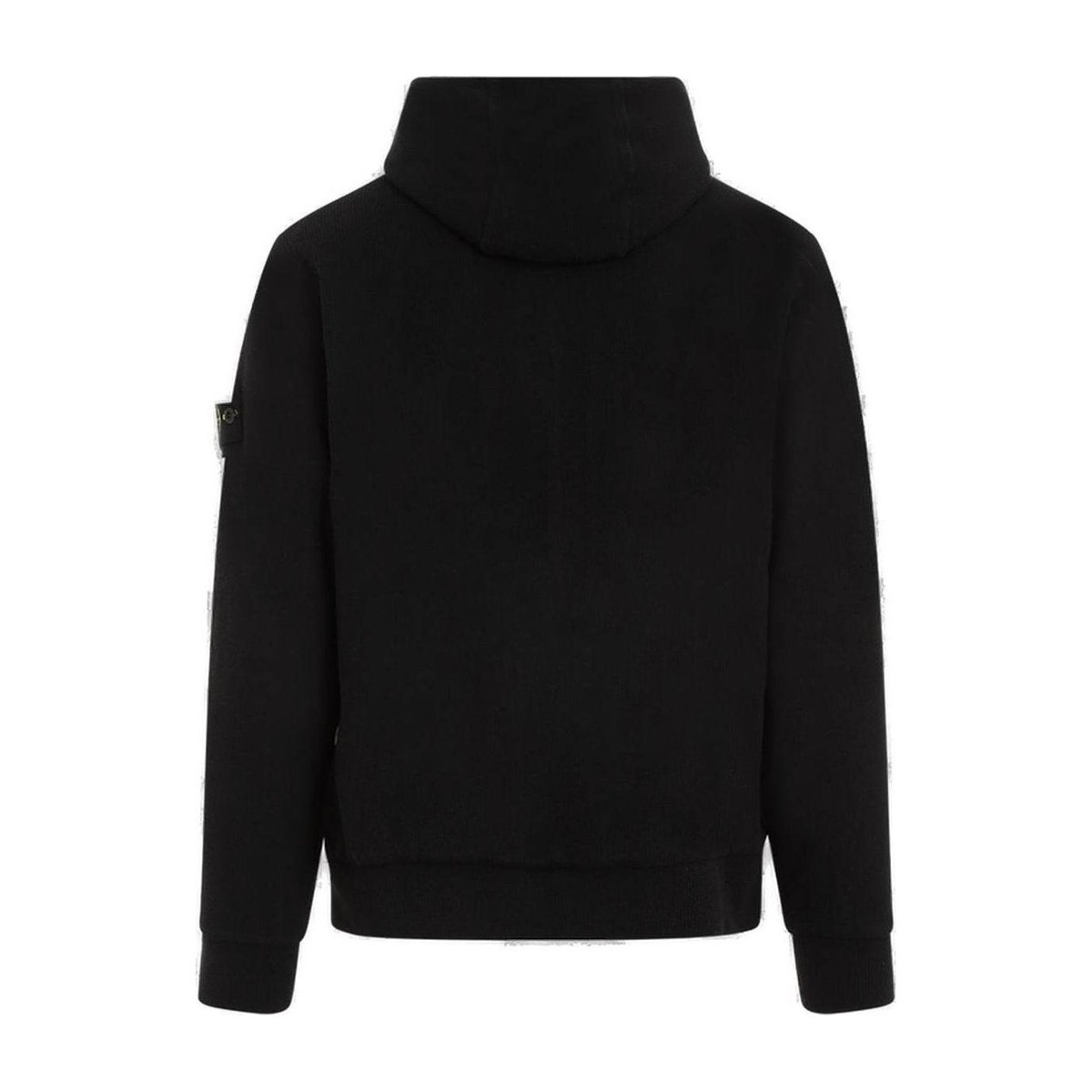 Stone Island Black Hooded Jacket