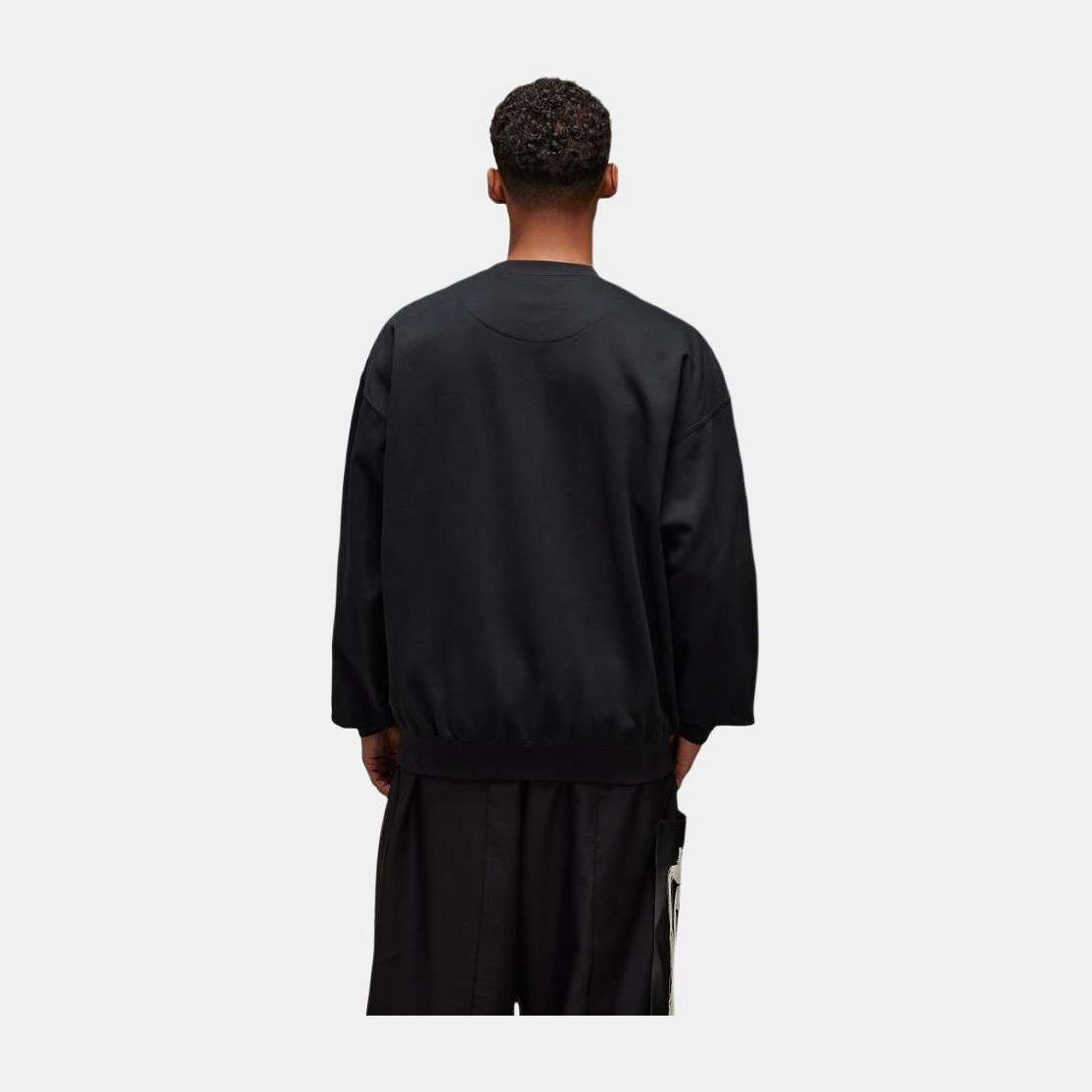Y-3 SS25 Black Sweatshirt