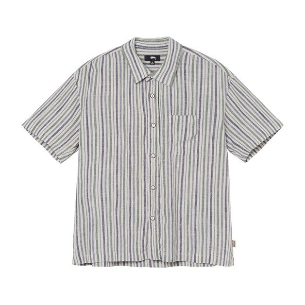 Stussy SS22 Wrinkly Cotton Gauze Shirt