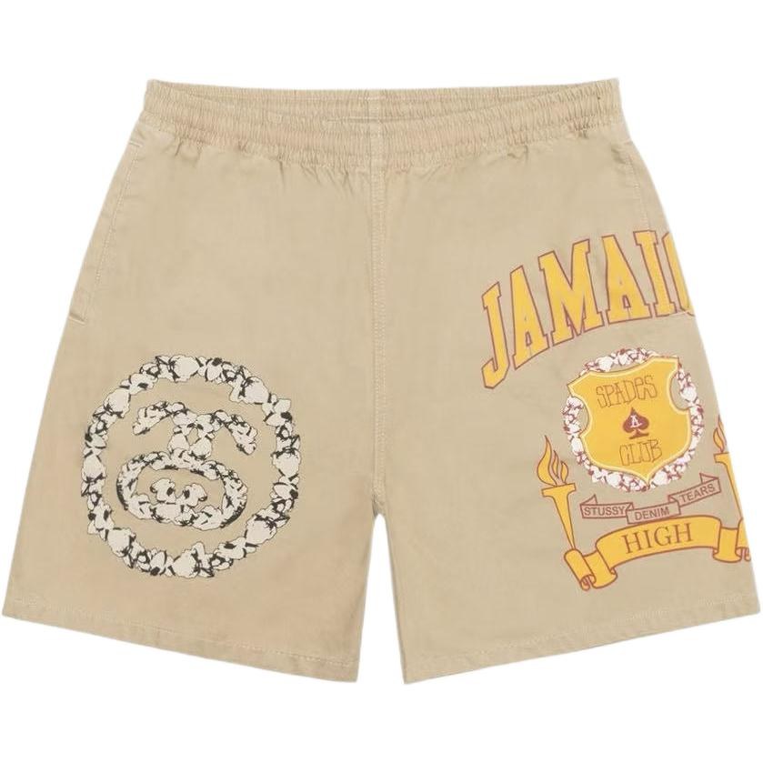 Stussy x Denim Tears SS25 Khaki Shorts