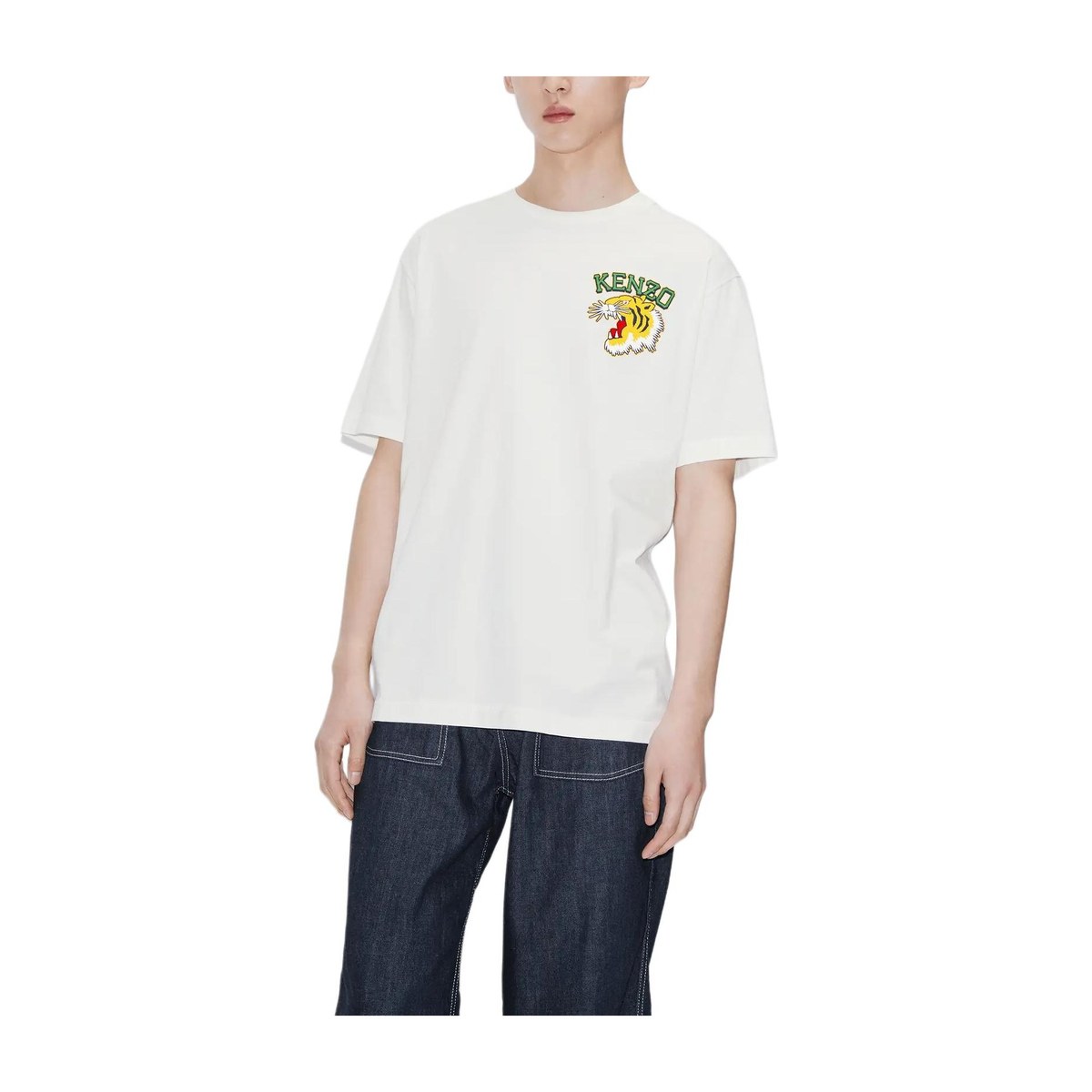 KENZO Logo Tiger Print T-Shirt