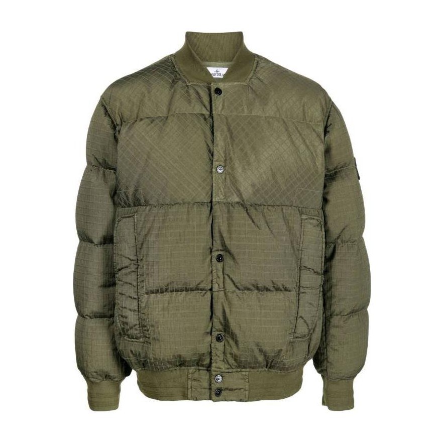 Stone Island FW23 Nylon Down Jacket Green