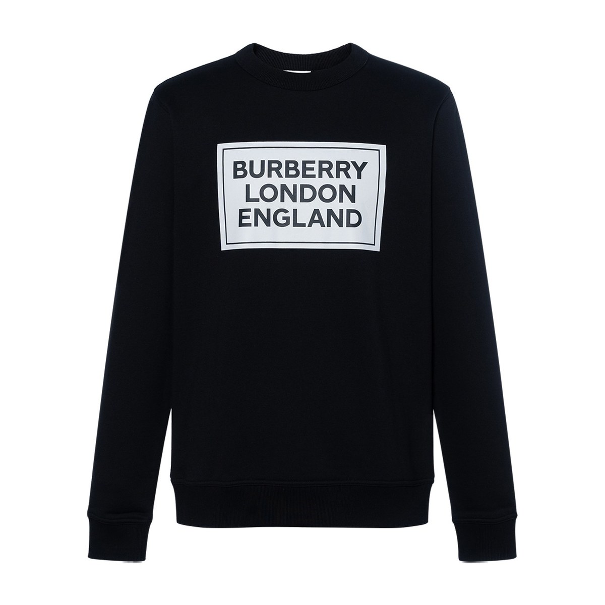 Burberry SS24 Logo Crewneck Sweatshirt Black