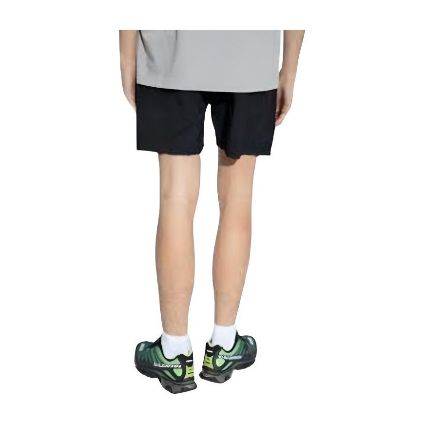 Stone Island Metal Nylon Logo Shorts Black