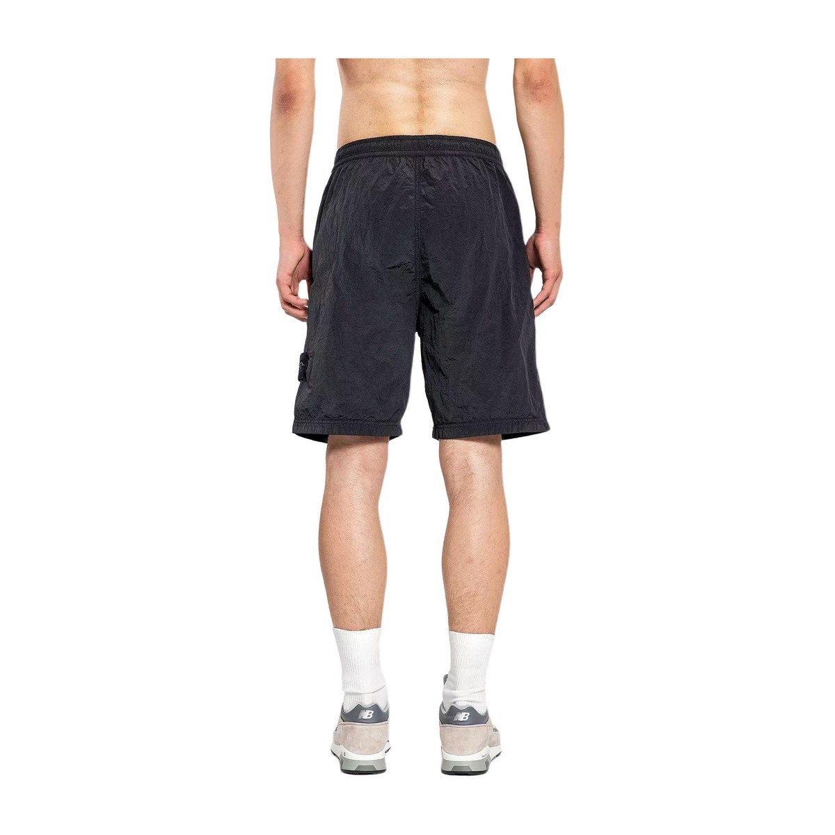 Stone Island Nylon Metal Shorts Black