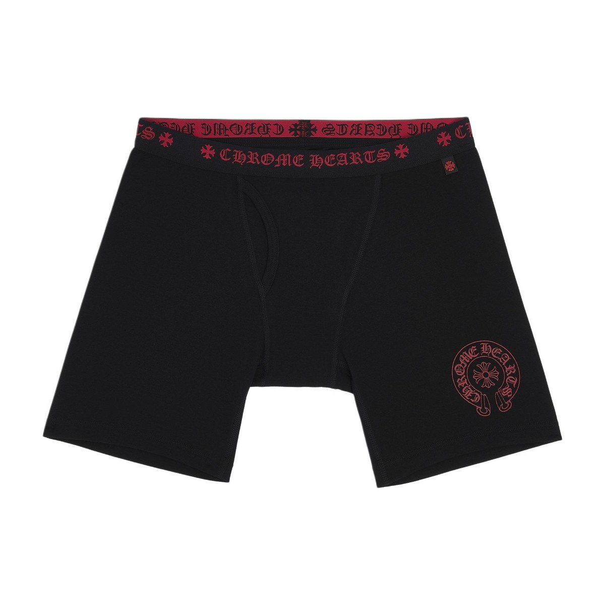 Chrome Hearts Long Underwear Black Red