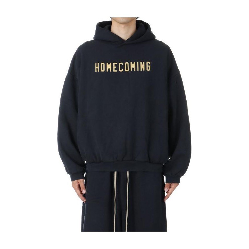 Fear of God Essentials Heavy Fleece Hoodie Black