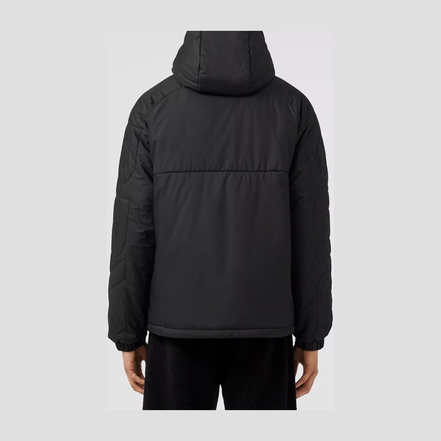 Burberry Quilted Hooded Jacket