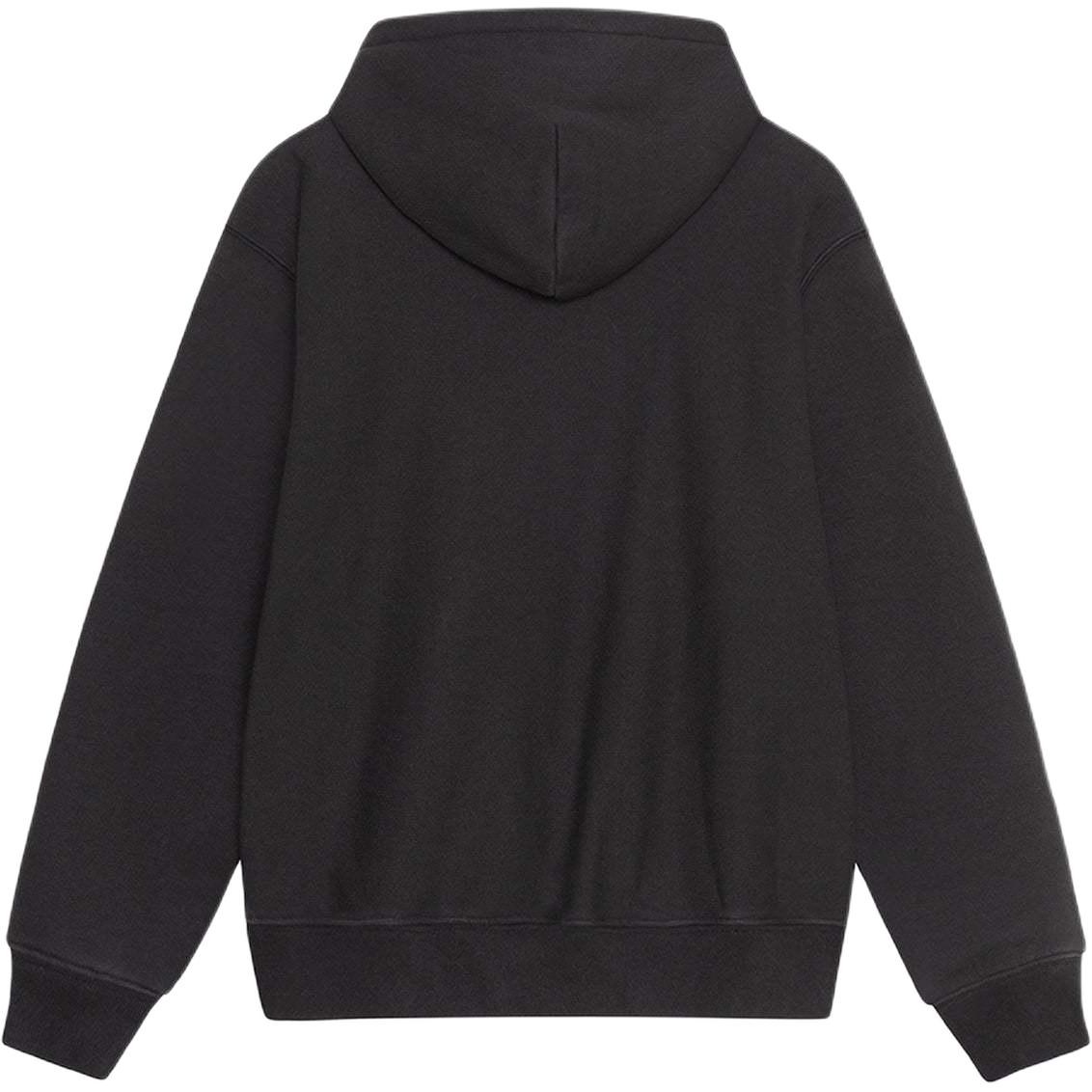 Stussy FW24 Satin Patch Oversized Hoodie