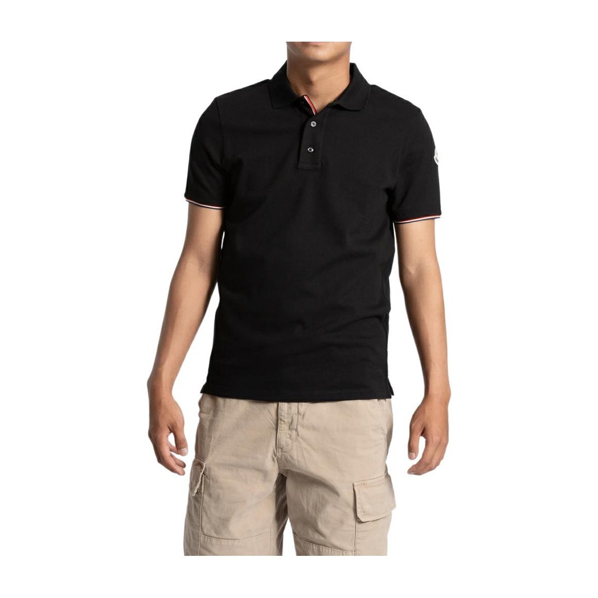 Moncler Polo Shirt Black