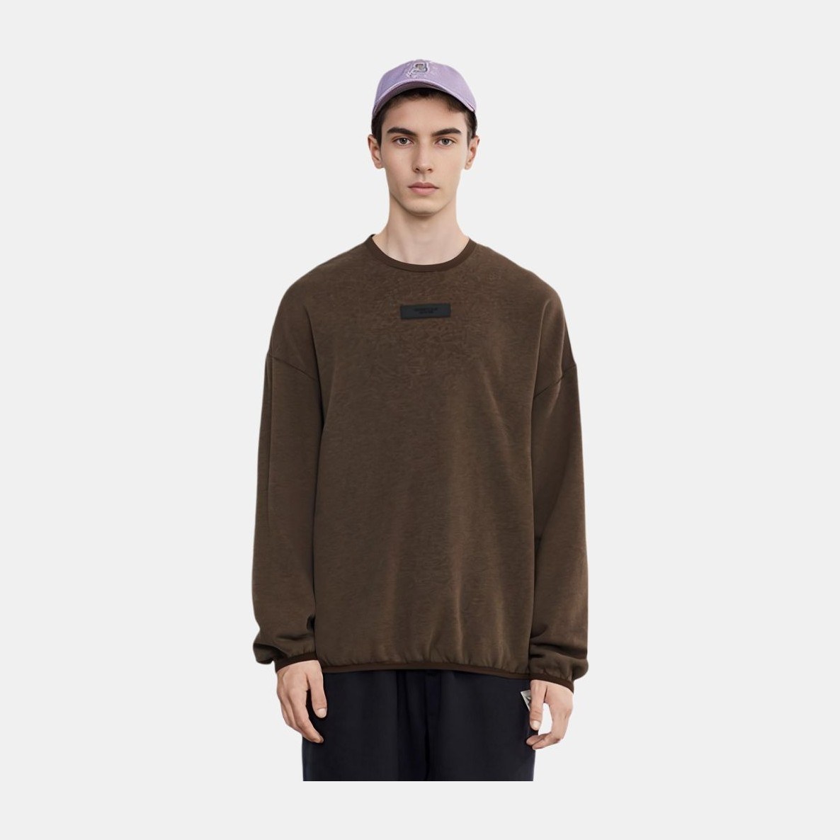 Fear of God Essentials SS24 Crewneck Heather Wood