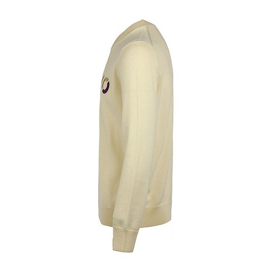 KENZO FW21 Wool Crewneck Sweater Light Yellow