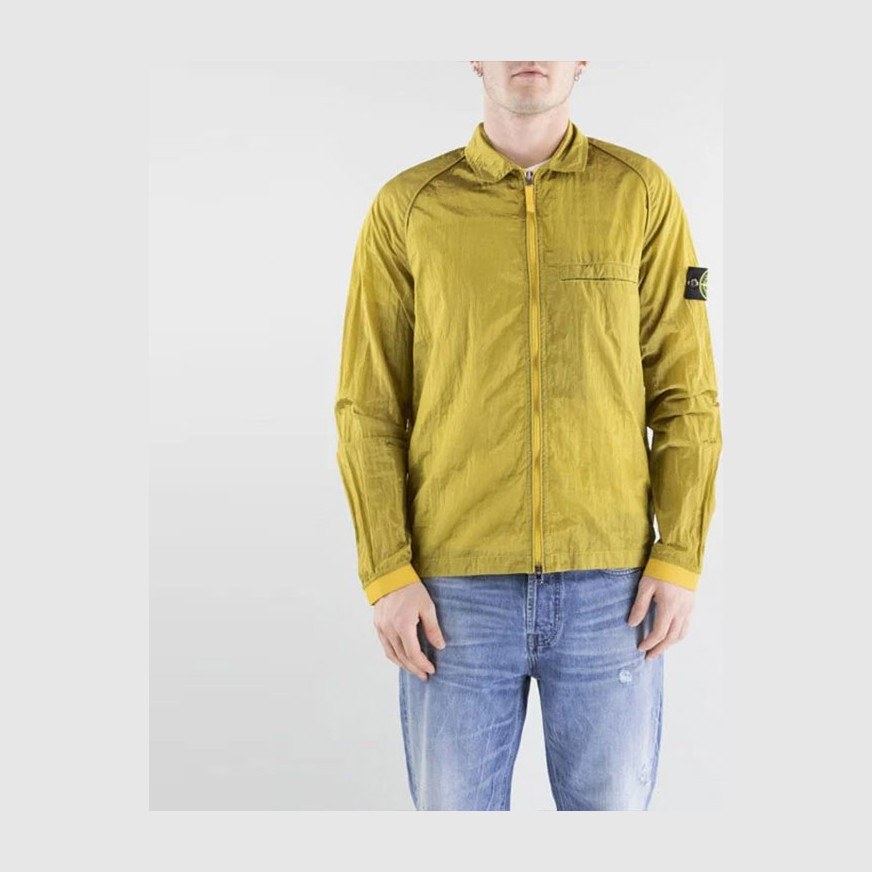Stone Island Nylon Jacket Yellow