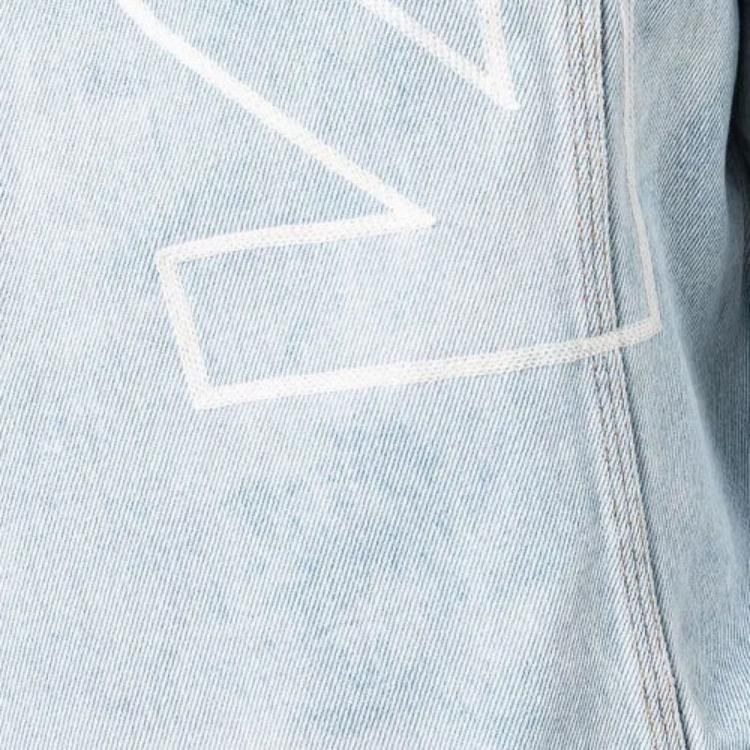 OFF-WHITE FW21 Arrow Print Denim Jacket