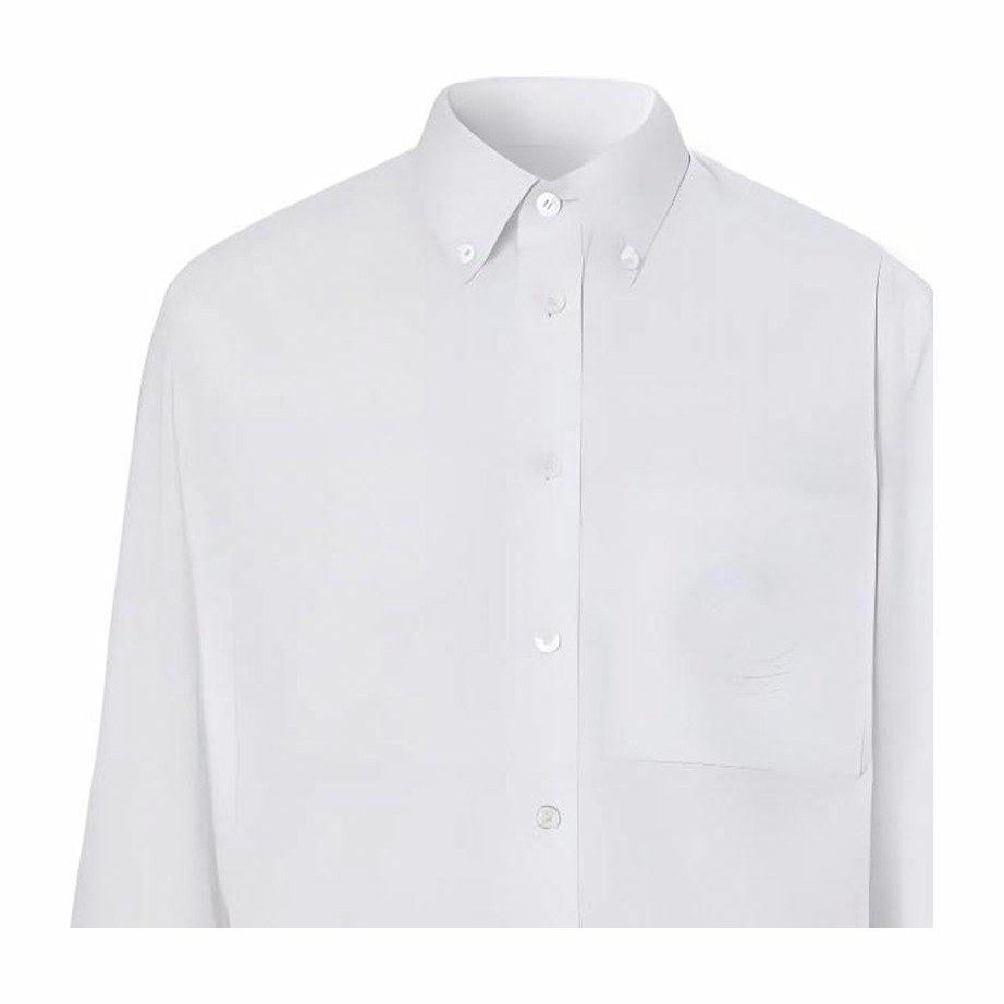 Burberry FW22 Oak Leaf Badge Shirt White
