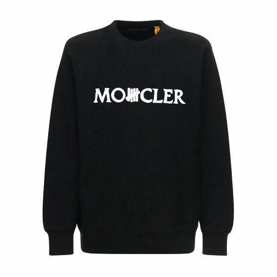 Moncler x UNDEFEATED Genius Logo Pullover Hoodie Black