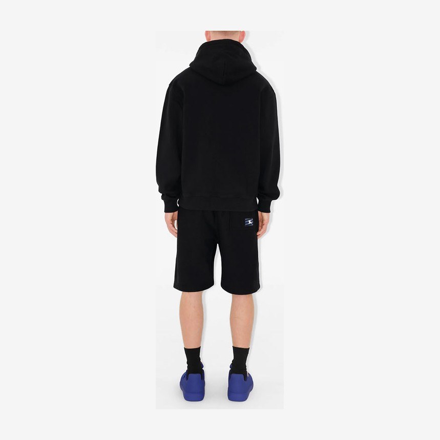Burberry Equestrian Hoodie Black