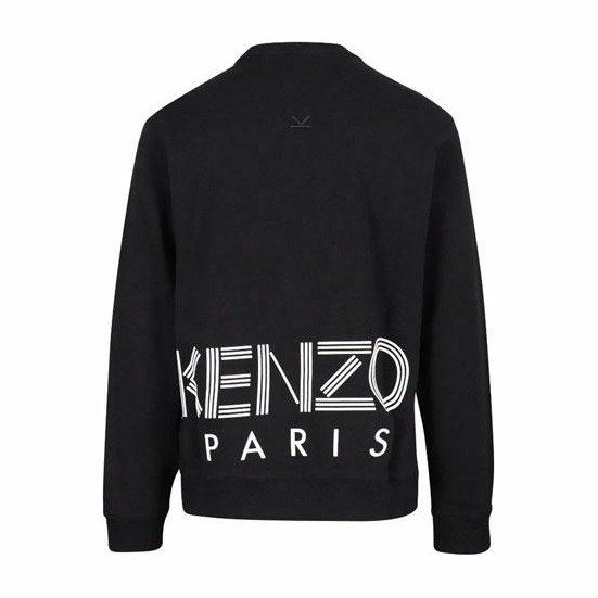 KENZO SS21 Logo Sweatshirt Black