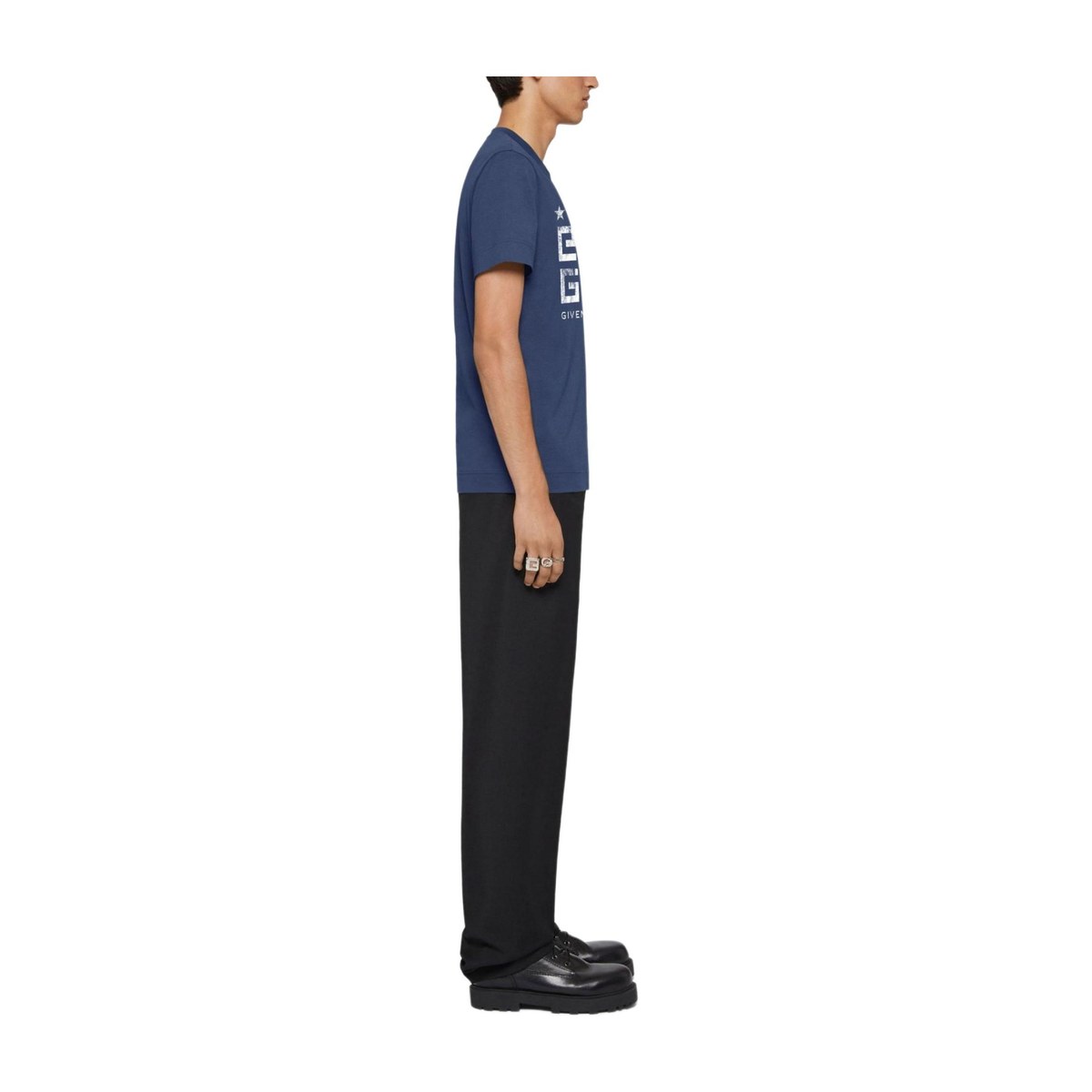 GIVENCHY 4g Stars Slim Fit T-Shirt In Cotton T