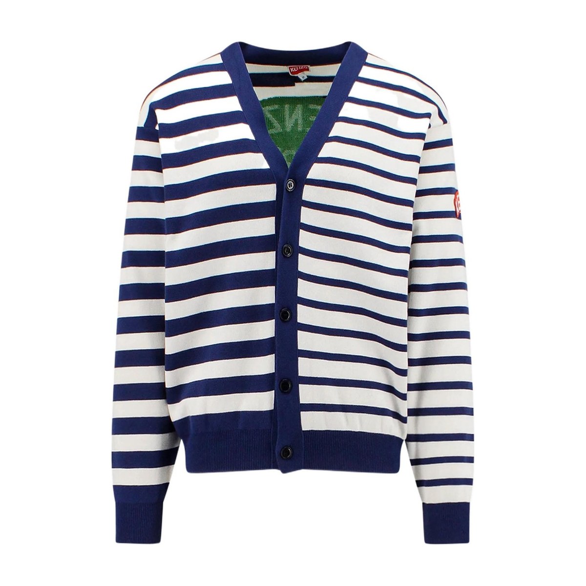KENZO SS23 V-Neck Sweater Midnight Blue