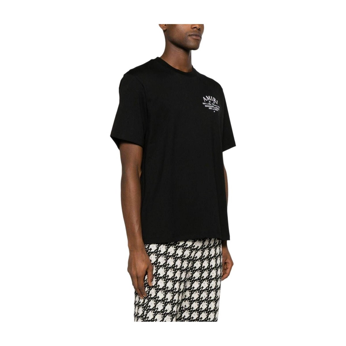 AMIRI Logo Print T-Shirt Black