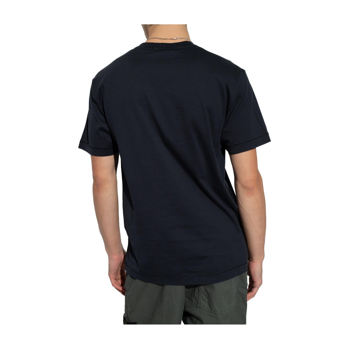 Stone Island Logo T-Shirt Navy