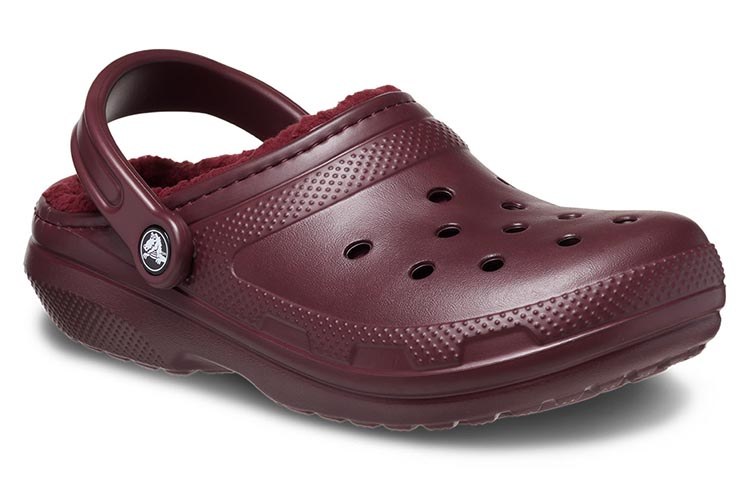 Crocs Classic Lined Clog Deep Cherry