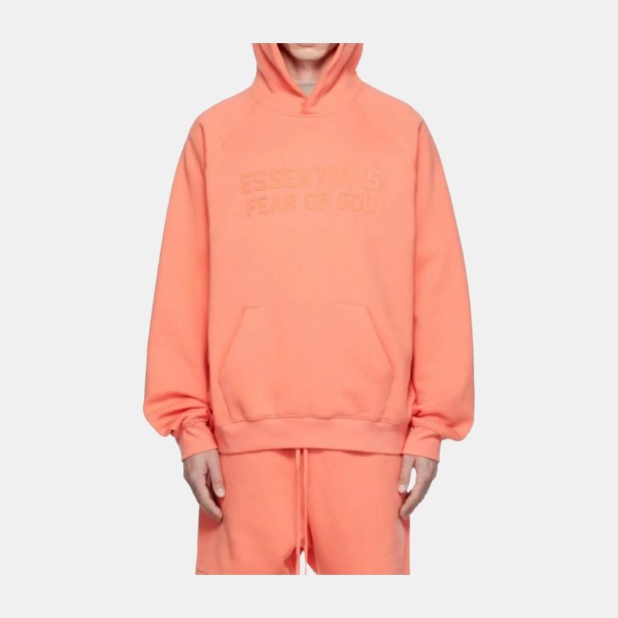 Fear of God Essentials Hoodie Coral