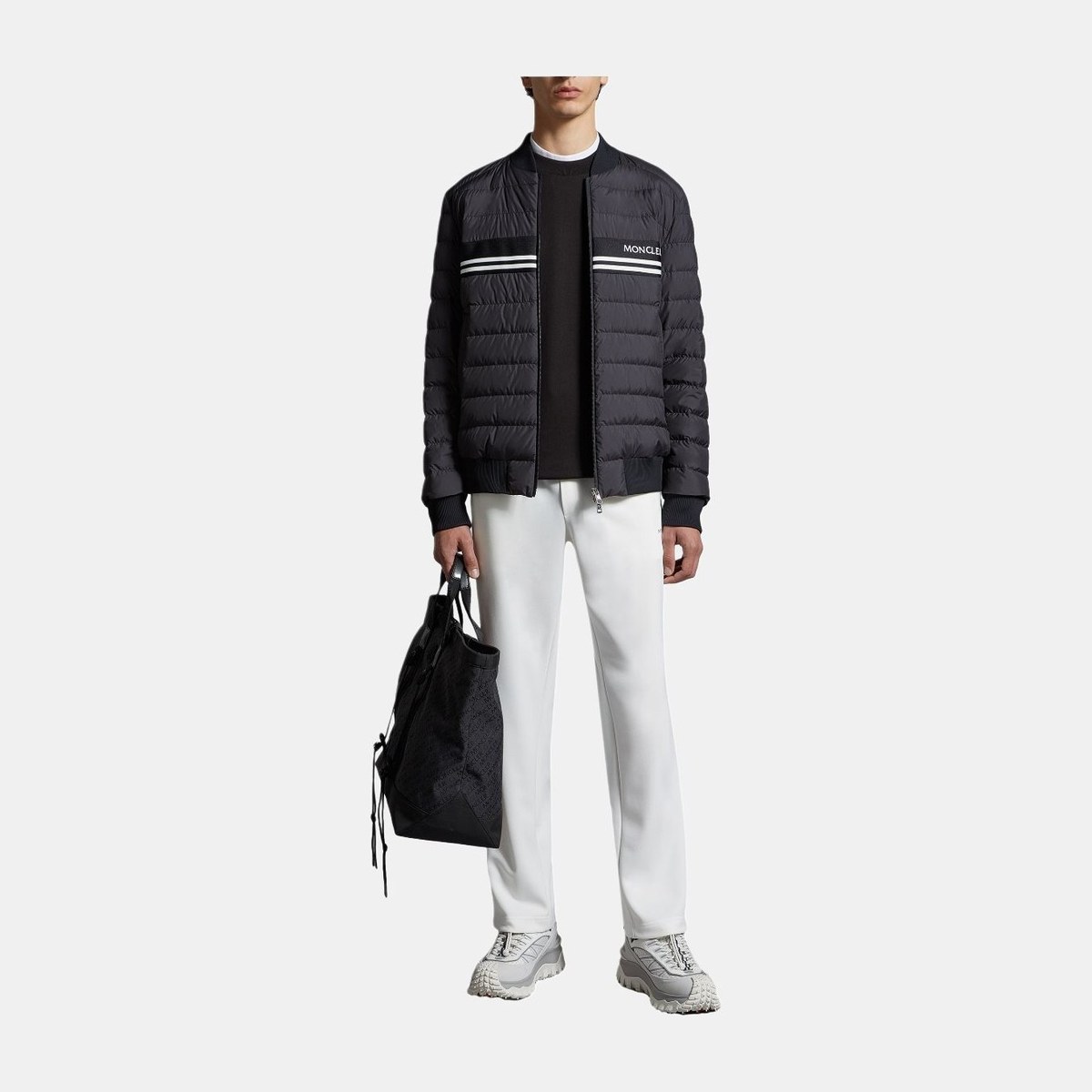Moncler SS24 Bomber Jacket Black