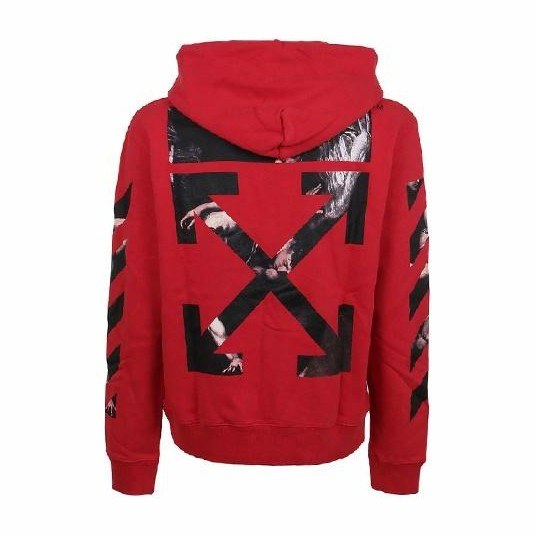 OFF-WHITE Hoodie Red