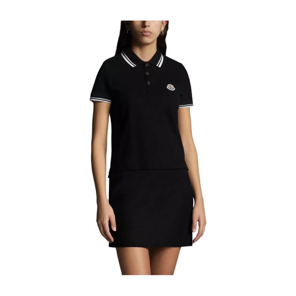 Moncler Polo Shirt Black