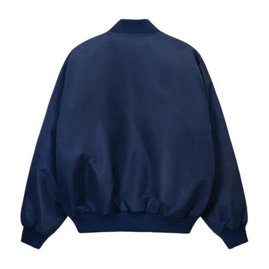 Stussy LA Chapter Satin Varsity Jacket