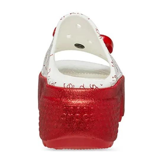 Hello Kitty x Crocs Stomp White Red