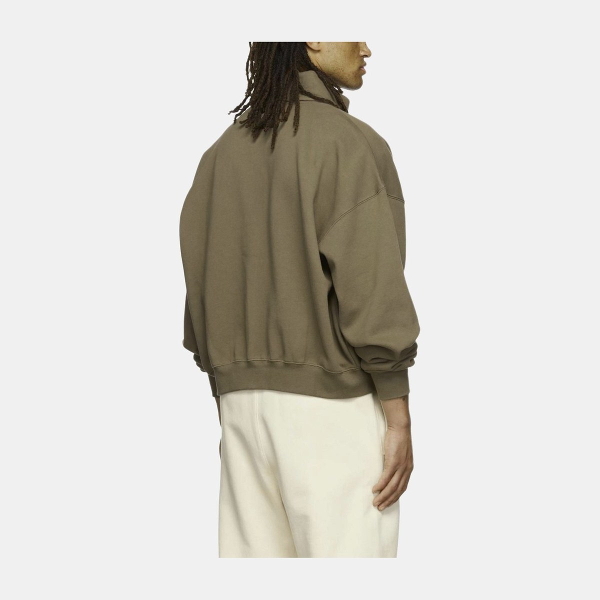 Fear of God Essentials FW22 Brown Full Zip Jacket