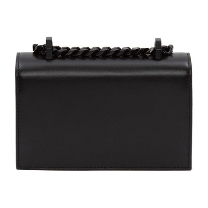 Alexander McQueen Jewelled Satchel Black