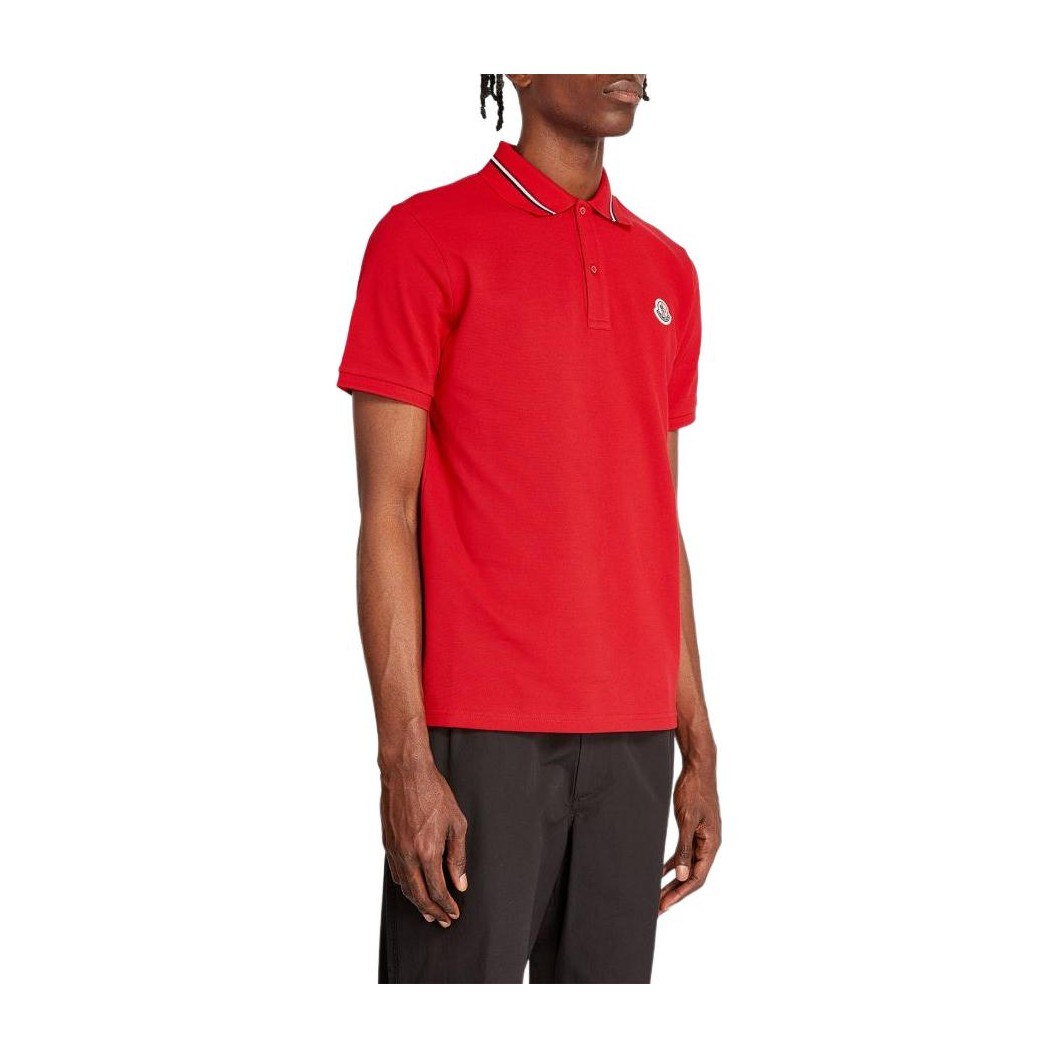 Moncler Polo Shirt Red