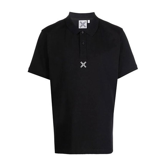 KENZO FW21 Logo Polo Black