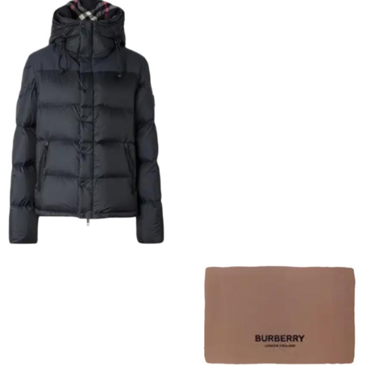 Burberry Navy Down Jacket