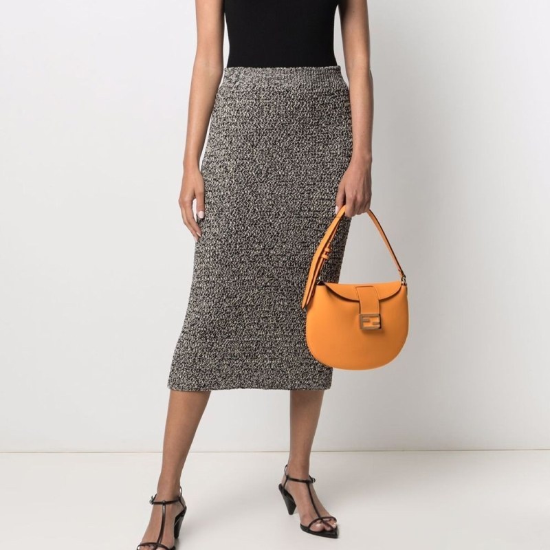 Fendi Croissant Orange