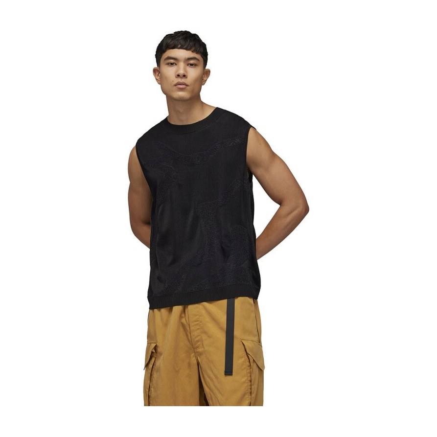 Y-3 Knit Vest Black