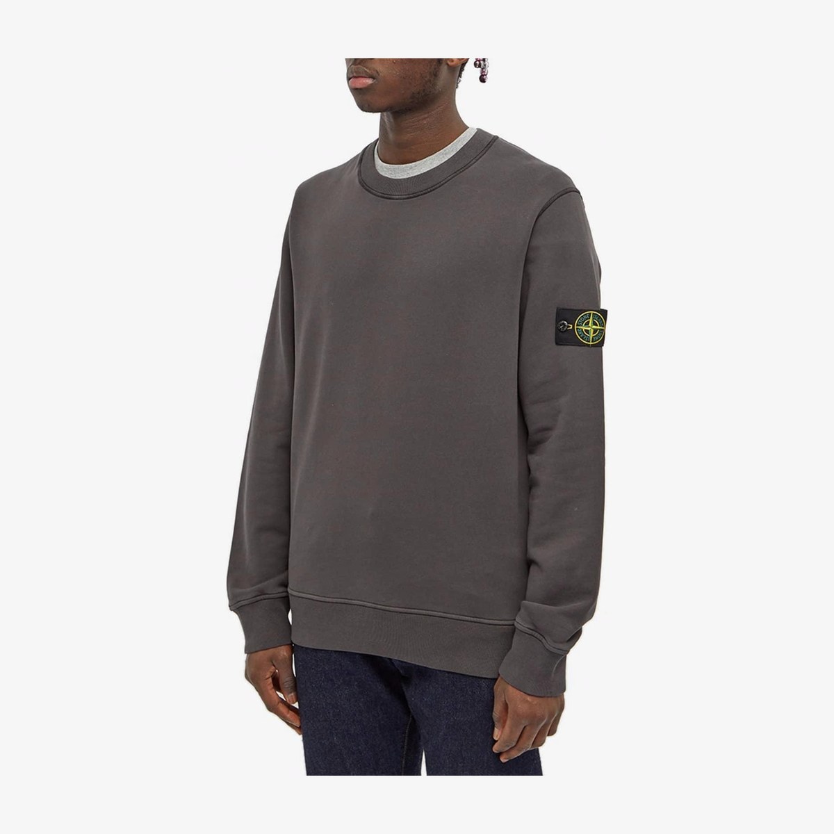 Stone Island S22 Garment Dyed Crew Sweat