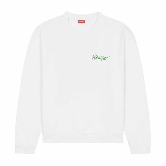 KENZO x Nigo FW22 Poppy Series Pullover Sweatshirt White