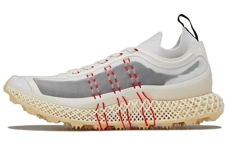 Y-3 4D Runner White Grey