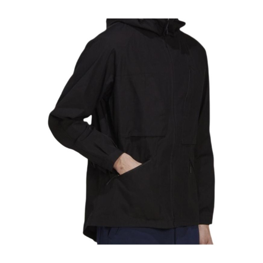Y-3 SS21 Logo Zip Hoodie Jacket Black