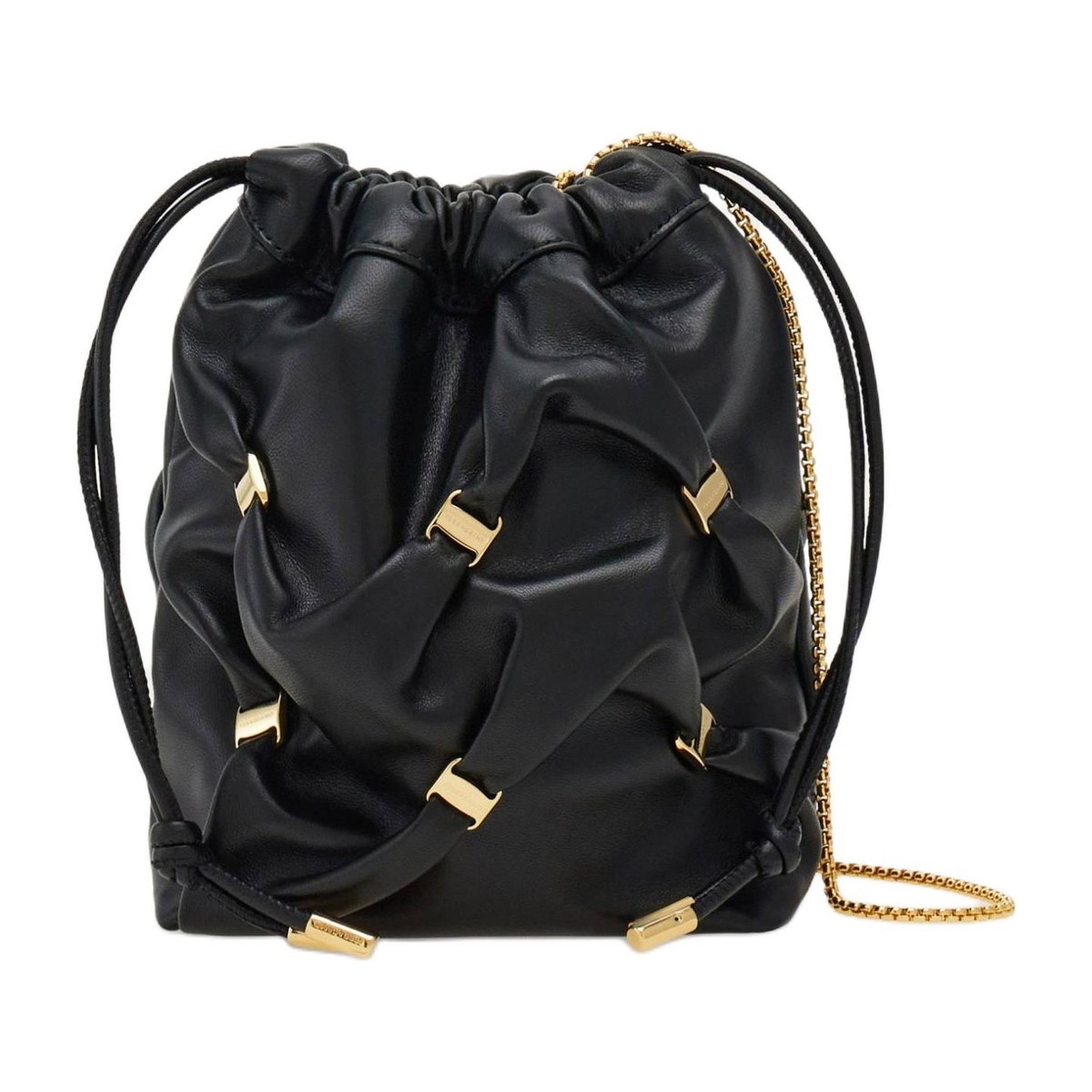 Ferragamo Mini Bucket Bag Black