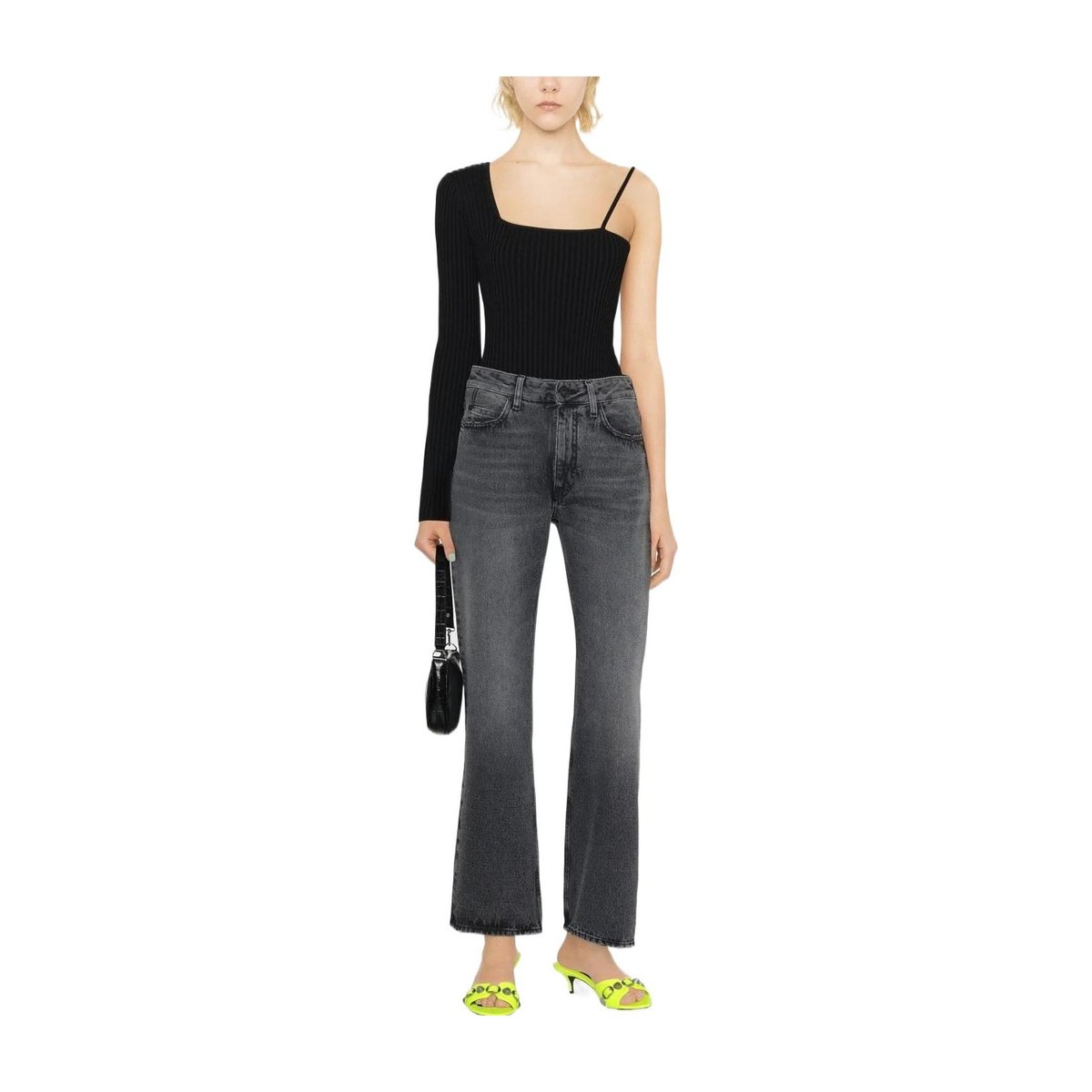 OFF-WHITE FW22 Logo Straight Jeans