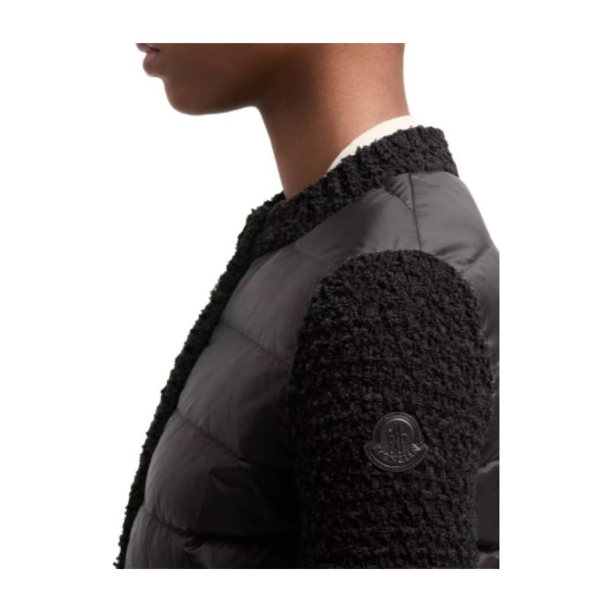 Moncler SS26 Padded Zip-Up Cardigan