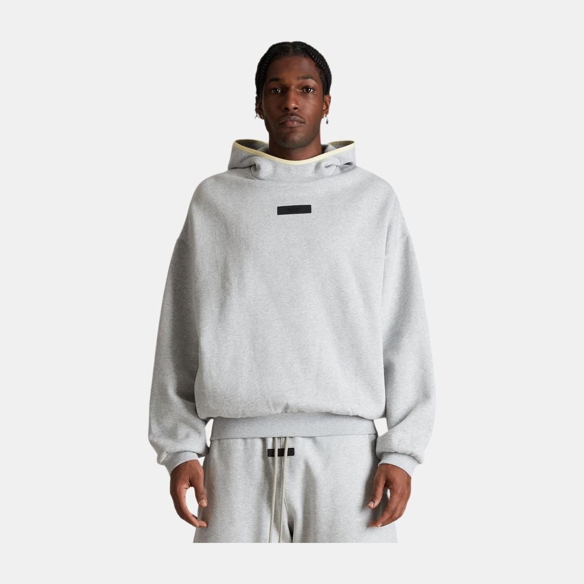 Fear of God Essentials SS24 Hoodie Light Heather Grey