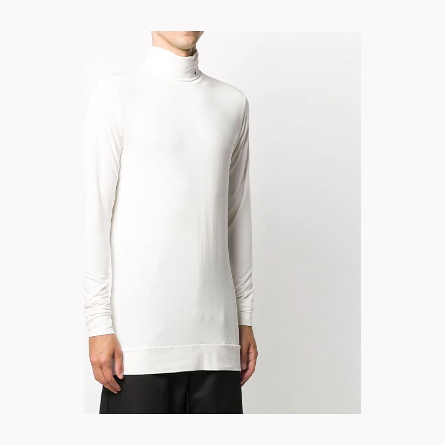 AMBUSH Temperature Regulation Turtleneck Long Sleeve Tee White